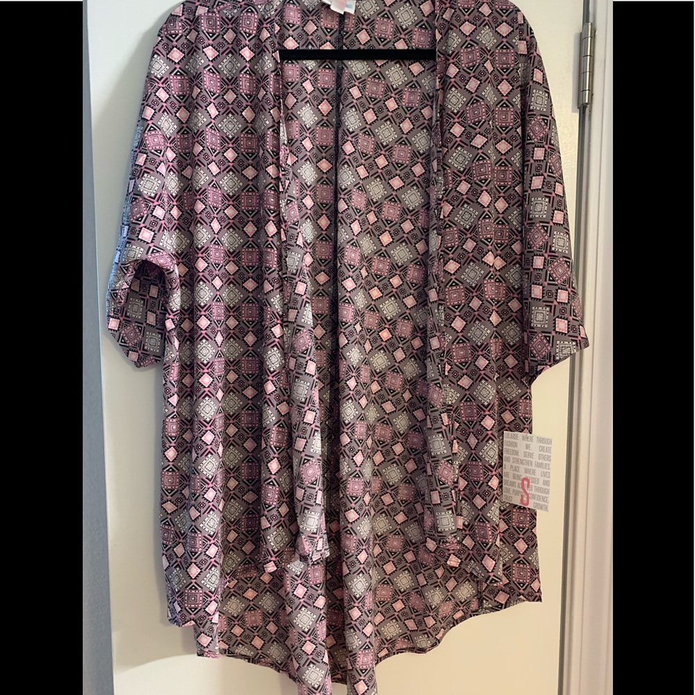 LuLaRoe Pink & Black Lindsay